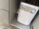 美的（Midea）【8年质保】5升储水式电热水器小厨宝家用洗碗洗菜安全1650W速热厨房热水宝F05-15A1(S) 实拍图