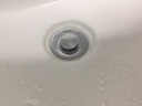 潜水艇（Submarine）CQ-32铜镀铬面盆弹跳下水器洗手盆漏水塞子过滤头发杂物小蘑菇头 实拍图