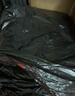 毕亚兹物业大垃圾袋黑色80*100cm50只单面1.3丝保洁特大号加厚塑料袋子 实拍图