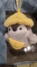 日系可爱背包钥匙扣旅游小企鹅挂件书包园林工具配件挂饰生日公仔 黄色斜挎包-小企鹅 珠珠链款【8厘米左右】 实拍图