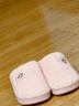 大嘴猴（paul frank）棉拖鞋男女情侣时尚简约厚底家居保暖冬季拖鞋PF6661粉色260 实拍图
