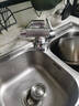 科固（KEGOO）机械臂不锈钢水龙头洗脸盆面盆洗手池 卫生间浴室冷热招财猫K1057 实拍图