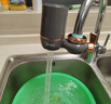 美的（Midea）净水器水龙头过滤器家用自来水滤水器直饮前置过滤器厨房卫生间通用除水垢除余氯双出水可清洗滤芯 一机三芯【两年免换滤芯】 实拍图