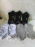 大嘴猴100%新疆棉防臭袜子男春夏季透气防臭7A抗菌运动袜7双礼盒跑步袜 实拍图