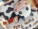JOLLYBABY尾巴布书早教婴儿撕不烂可啃咬玩具0-6个月宝宝手撕书-农场 实拍图
