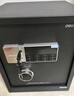 得力保险柜家用型 密码保险箱办公财务专用小型文件柜全钢防盗入墙入柜床头保管柜 曜臻AE610高45cm 实拍图
