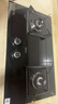 美的（Midea）【天然气】燃气灶双灶家用5.0KW大火力黑晶宽面板台嵌两用双灶 Q330 实拍图