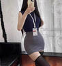 浪莎情趣内衣纯欲风秘书包臀裙御姐修身无袖半身裙sm羞耻夫妻刺激制服 实拍图