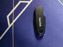 闪迪（SanDisk）128GB USB3.2 U盘 CZ550黑色 读速100MB/s 安全加密 数据恢复 学习办公电脑车载 高速大容量优盘 实拍图