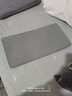 乳胶枕头腰垫2cm腰枕腰托腰突睡眠床上睡觉平躺专用小孕妇护腰薄 【柔软舒适-豆豆绒】-灰色外套 平面窄款60*15*2cm-小个子推荐 实拍图
