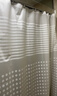 美居客 浴帘 简爱加厚PEVA浴室帘防水不透免打孔卫生间窗帘隔断帘1.8*2M 实拍图