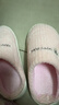 【福利价】小熊小兔棉拖秋冬季情侣保暖学生男拖鞋女居家棉拖鞋 小熊小兔棉拖-粉色 38-39 适合37-38 实拍图