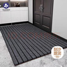 quatrefoil 地垫入户门进门脚踏垫门口可裁剪除尘防滑垫子  60*90cm灰色条 实拍图