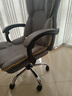 锦汐电脑椅办公椅子电竞椅家用人体工学椅老板椅主播靠背椅皮革转椅 灰色+4级杆+乳胶【二代升级】 实拍图
