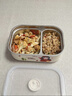甜浪海饭盒304不锈钢餐盒上班族小学生带饭保鲜保温饭盒可微波炉 两格 实拍图