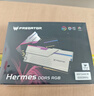 宏碁掠夺者（PREDATOR）48G(24G×2)套装 DDR5 6000频率 台式机内存条 Hermes冰刃系列 RGB灯条(C28) 石耀黑 AI电脑配件 实拍图
