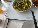 美的（Midea）折叠暖菜板2025新款石墨烯速热饭菜加热板家用多功能保温板加热杯垫热牛奶神器年货节HBU8045FZPro 实拍图