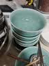 龙泉青瓷米饭碗陶瓷新款创意中式餐具家用加厚吃饭碗大号面汤碗喝粥碗小碗 5.5英寸天青碗 实拍图