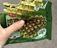 丹夫熔岩抹茶巧克力华夫饼268g纯脂黑巧夹心糕点早餐休闲年货茶点零食 实拍图