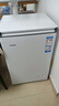 海尔（Haier）100L单温冰柜小型家用小冰柜商用减霜一级能效冷藏冷冻转换深冷冷柜小冰箱BC/BD-100GHW9D国家补贴 实拍图