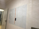 得力（deli）磁性软白板 可擦白板墙贴写字板画板  涂鸦教学办公白板纸贴自粘墙纸 7834强磁力白板擦 实拍图