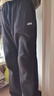 安踏加绒保暖运动裤男士直筒卫裤秋季针织户外跑步长裤平口休闲裤 实拍图