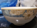 浩雅景德镇陶瓷碗具套装陶瓷米饭碗汤碗用面碗饭碗时光漫步10个装 实拍图