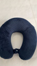 卡莱饰u型枕车用护颈枕午睡枕记忆棉脖子u形枕旅行头枕办公室靠枕蓝色 实拍图