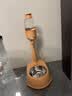 华元宠具（hoopet）立式狗狗自动饮水器不湿嘴狗碗水壶挂式滚珠悬挂式宠物饮水机狗碗 活力橙【高度可调，水壶可挂笼】 实拍图