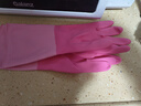 美丽雅家务手套1双小号加长30cm加厚洗碗洗衣厨房乳胶胶皮防油防护手套 实拍图