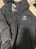 鸭鸭（YAYA）王一博同款冰壳系列户外极寒羽绒服男士新款长款情侣加厚女外套 青光黑色 L /175(建议135-155斤) 实拍图
