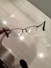 Gameking近视眼镜男女防蓝光眼镜防辐射配镜半框眼镜架钛GK009 配1.61黑色 实拍图