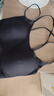 维多利亚的秘密 舒适果冻条软支撑无痕字母美背肩带背心内衣文胸 54A2黑曜石-交叉美背肩带 XS /M 实拍图