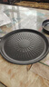 麦饭石烤肉盘家用不粘锅铁板烧韩式烤肉锅电磁炉卡式炉户外烤盘 太阳花烤盘 28cm 实拍图