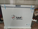北极熊（BEIJIXIONG）冰柜家用冷柜小型一级能效全冷冻冷藏两用卧式储奶母乳速冻保鲜节能省电100升/200升/300升 单门单温288升【一级能效 全国联保】 288L 实拍图