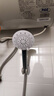 九牧（JOMOO）花洒喷头莲蓬头五功能硅胶净垢手持花洒S175015-2B02-1 实拍图