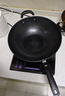 美厨（MAXCOOK）炒锅铁锅 带盖34cm无涂层精铁炒菜锅氮化 燃气电磁炉通用MCC7993 实拍图