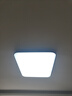 顾家同款现代简约大气客厅灯卧室餐厅长方形大厅led室内吸顶灯具 长方形80*60cm三色变光72w 实拍图