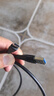 山泽USB3.2数据线Type-C充电线USB-C传输连接线适用硬盘苹果17/16/15华为手机平板笔记本电脑车载1米 实拍图