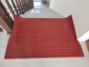 柏能条纹入户地垫门口红地毯入户门脚垫进户门口地垫可裁剪80x120cm 实拍图