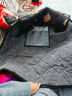 电动车挡风被挡风被新款防水保暖摩托电瓶车三轮车防风罩挡风衣冬季京喜加绒加厚加大黑色 宇航员-黑色 实拍图