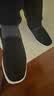 强人加绒保暖冬季男棉鞋条绒款防寒平底休闲男鞋 经典棉布鞋 黑色 42 实拍图