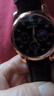 【网红爆款】商务腕表石英运动表休闲皮带男女手表 黑色 实拍图