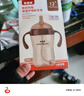 贝因美大宝宝吸管奶瓶婴儿PPSU断奶奶瓶一岁以上12月+双手柄重力球300ml 实拍图