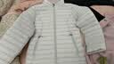 迪卡侬（DECATHLON）短款羽绒服轻薄薄外套户外运动保暖内胆排骨羽绒服TREK100 女款-珍珠白-立领 S 实拍图