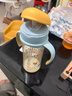 贝亲（Pigeon）自然成长翻盖直饮吸管 大童奶瓶330ml 马戏团 18月+ AA279 实拍图