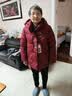 唐致中老年羽绒服女短款新中式妈妈冬季外套60岁老人奶奶太太加厚冬装 【新国标90绒】酒红 2XL 【建议106-120斤】送运费险 实拍图