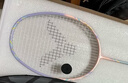 威克多（VICTOR）胜利羽毛球拍龙年全碳素高磅铁锤TK-HMRL EX/A/5U云峰白 穿线拍 实拍图