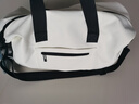 回力斜挎包干湿分离手提拎包男女运动大容量瑜伽健身包潮牌休闲旅行包 白色【43码独立鞋仓】 实拍图