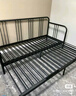 宜家（IKEA）费斯多多功能铁艺床坐卧两用单人床耐用小户型沙发床 坐卧两用床含【硬++】椰壳纤维床垫*2 实拍图